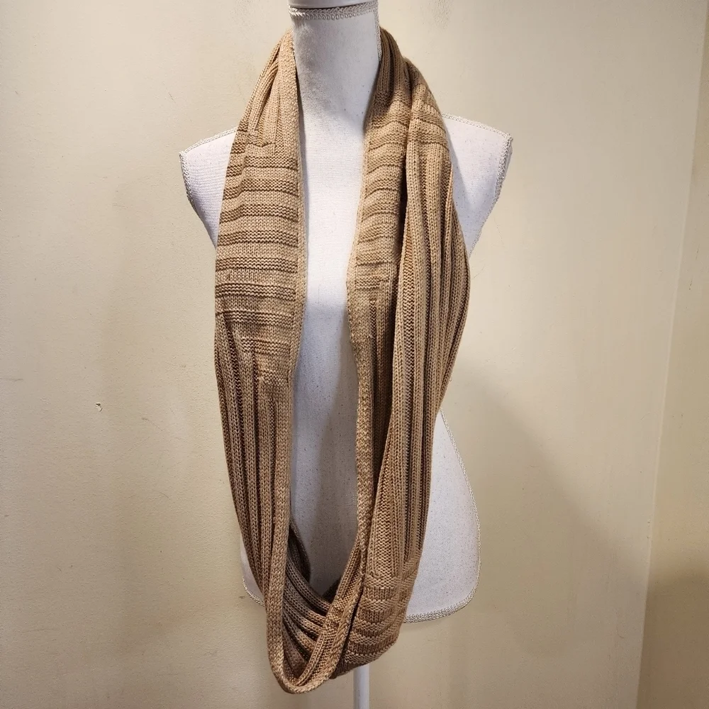 WHBM tan scarf